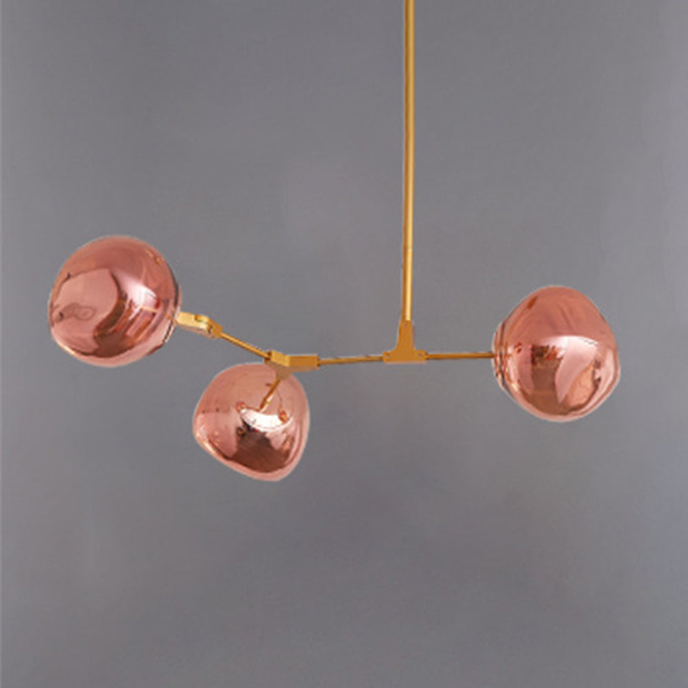 Nowoczesna wisząca lampa Arisha Globe Lava 3