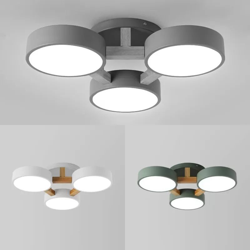 Arisha Deckenleuchte — nordisch-minimalistisches Design, Leuchtmittel inklusive, Optionen für warmweißes und kaltweißes Licht