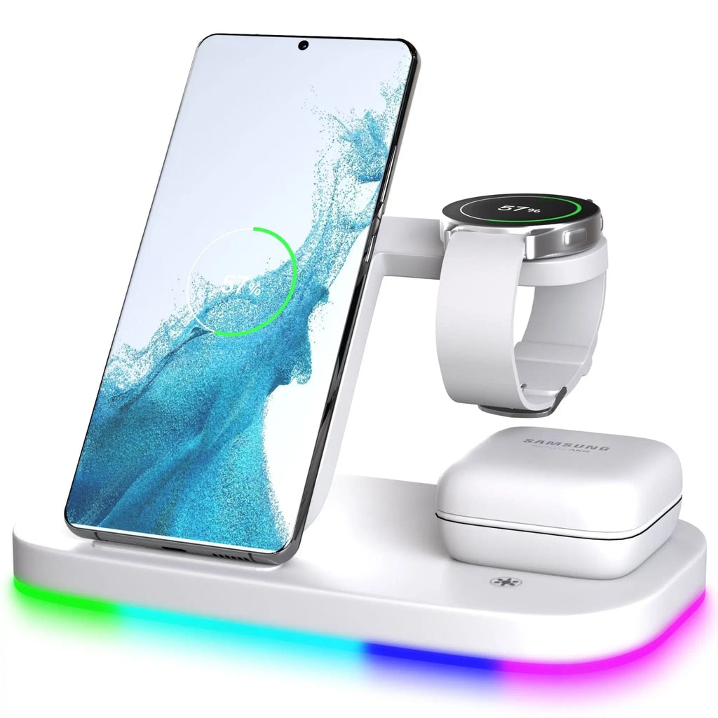 Caricatore wireless 3 in 1 per Samsung