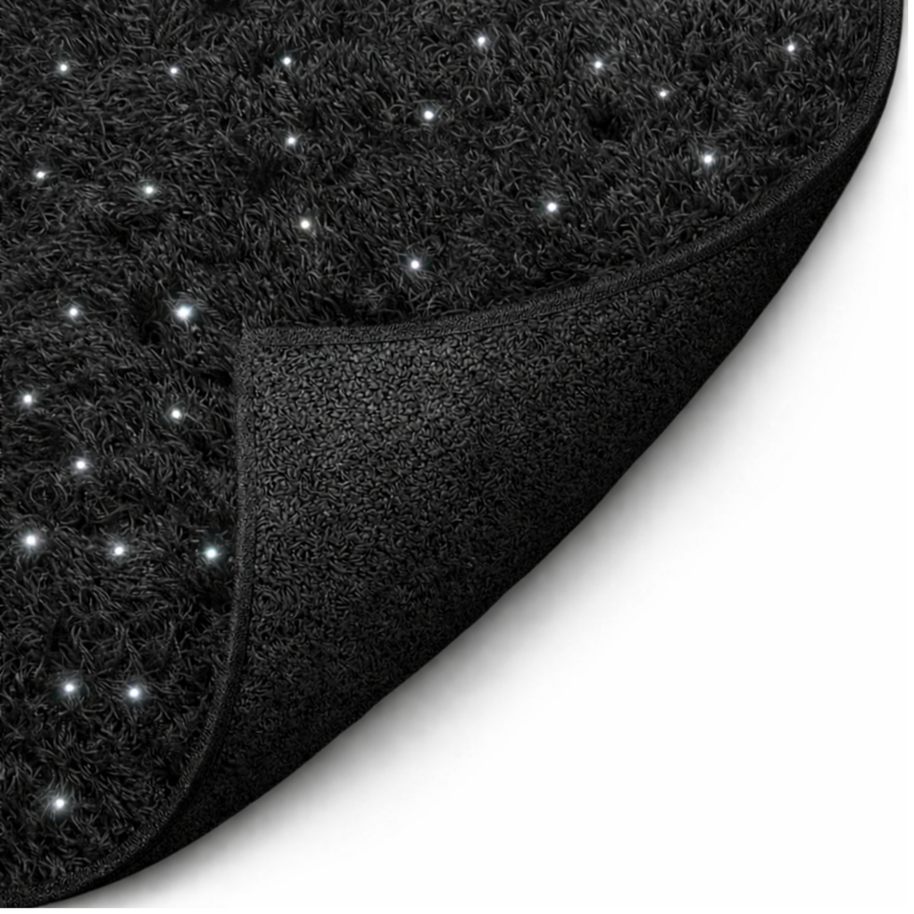 LED Star Car Floor Mats – App-Controlled Lighting, Waterproof, Universal Fit