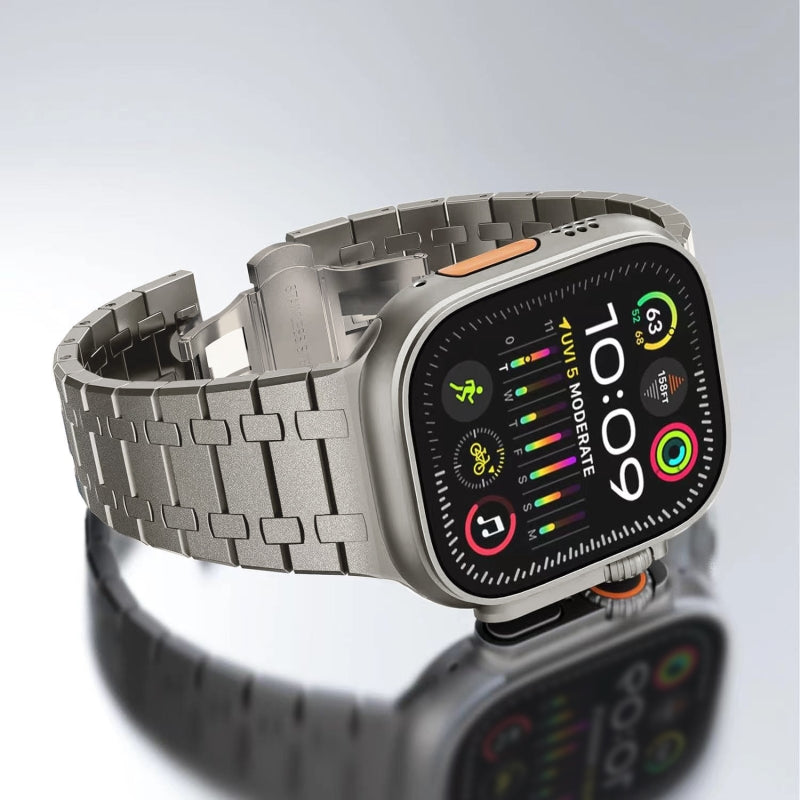 AP nerezový bleskový dvojitý řetězový pásek pro Apple Watch