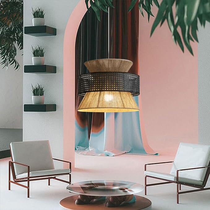 Hemp Rope Chandelier by Kirrea | Orntli