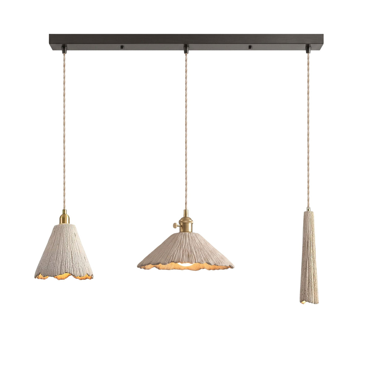 Microcement Pendant Lamp - Vakkerlight