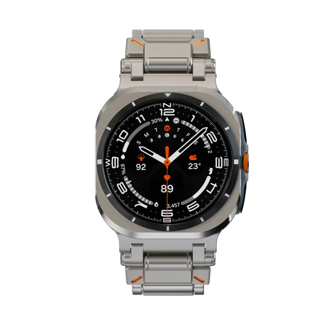Explorer titanium band voor Samsung Galaxy Watch Ultra