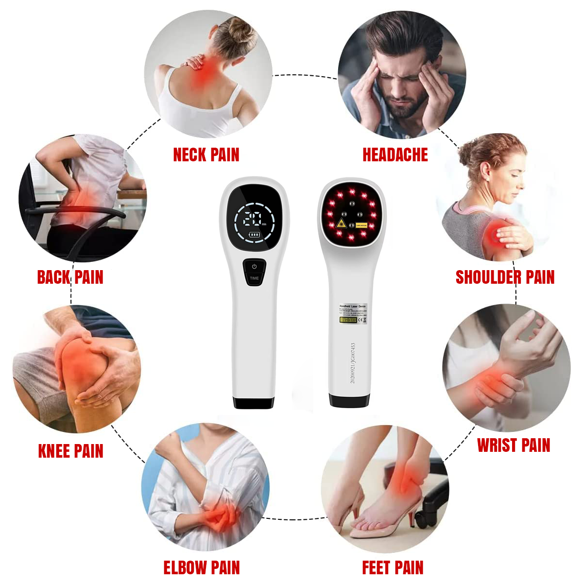 Dispositivo di terapia a luce rossa laser fredda migliorato LumaPulse