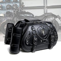 Sac de moto crâne steampunk