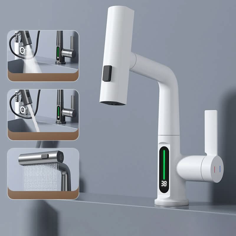 AquaNova - Βρύση με περιστροφή 360° και οθόνη LED ένδειξης θερμοκρασίας