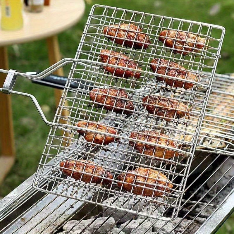 Großer Grillkorb für gleichmäßiges Grillen im Freien 马会