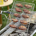 Großer Grillkorb für gleichmäßiges Grillen im Freien 马会