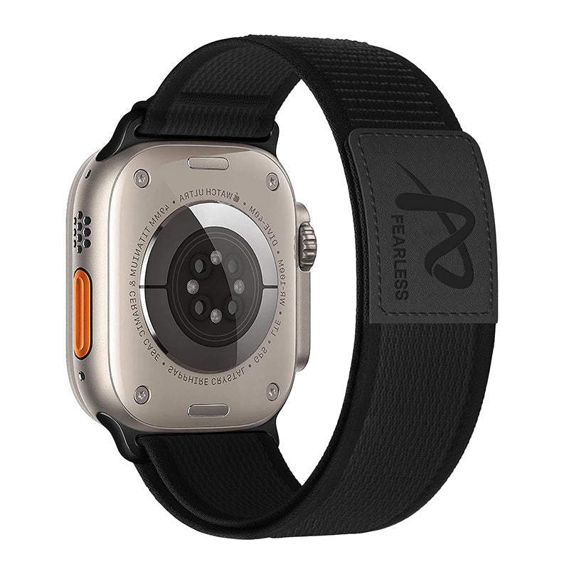 Kožený štítek Trail Loop nylonový pásek pro Apple Watch