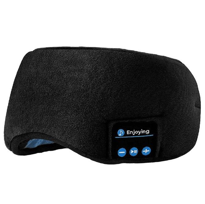 Masque de sommeil NovaSleep avec casque Bluetooth et ajustement confortable