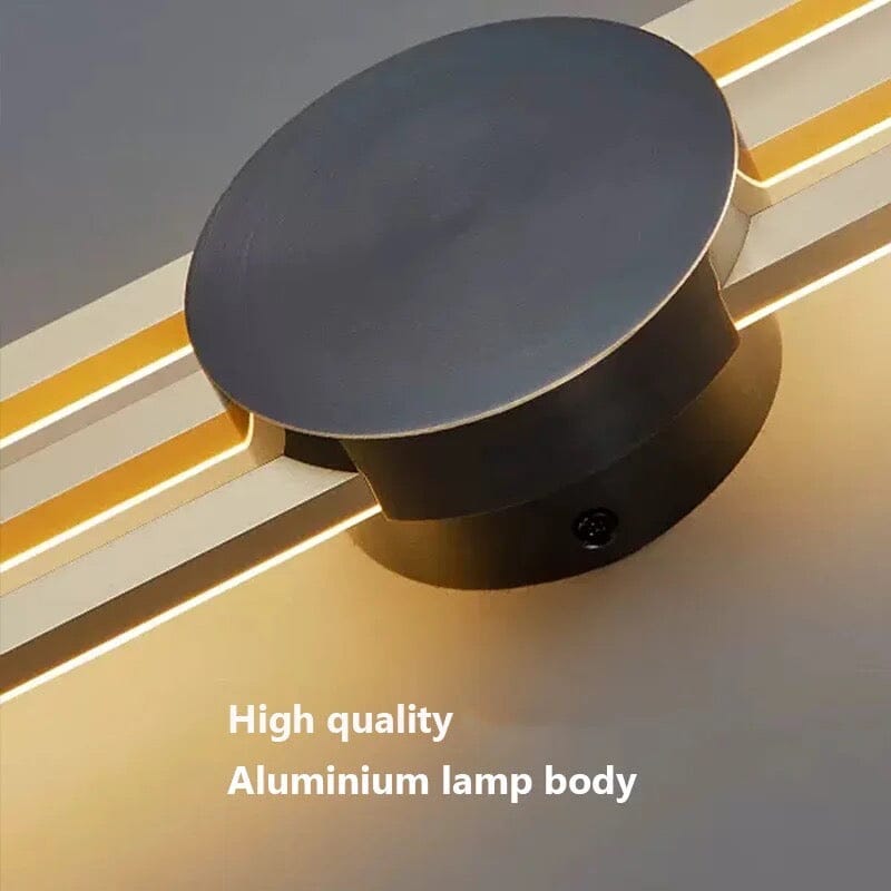 Bethnal minimalistické měděné nástěnné světlo