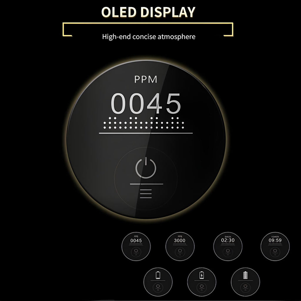 A 8. generációs 5000ppb SPE PEM magas koncentrációjú hidrogénionizáló vízpalack