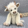 Caledonia Craft İskoç El Yapımı Highland Sığırı Peluş Oyuncak