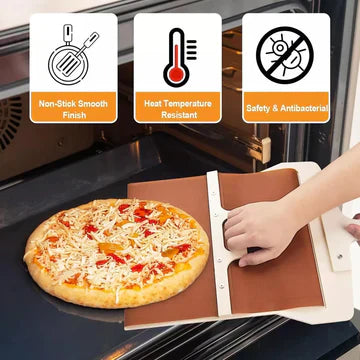 Pelle à pizza coulissante Astra pour un transfert et un service faciles