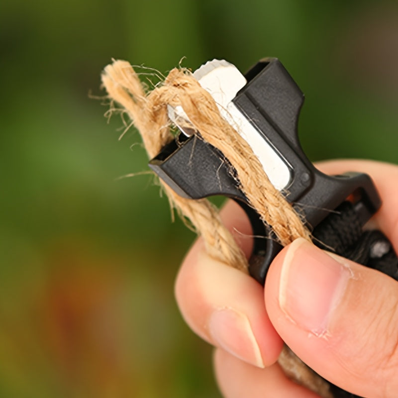 5 az 1-ben túlélő paracord karkötő vészhelyzeti eszközökkel