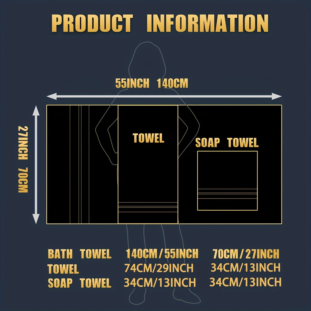 Set de prosoape din bumbac de 400 GSM, calitate hotelieră, pentru confort zilnic