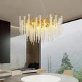 Lustre en verre à branches Vrimlo