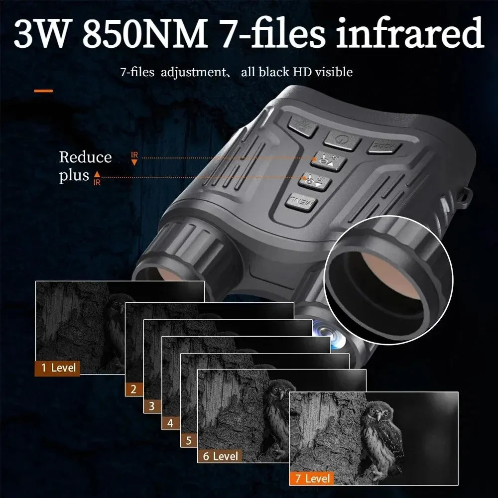 Binocluri IR cu vedere nocturnă Ultra HD