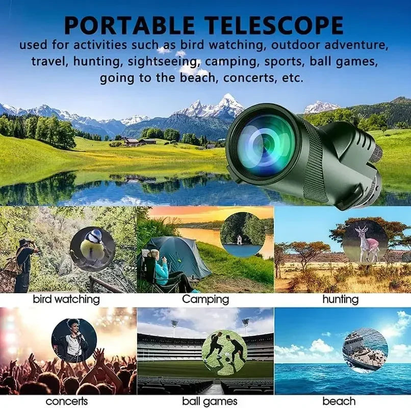 Teleskop Monokular Gred Ketenteraan