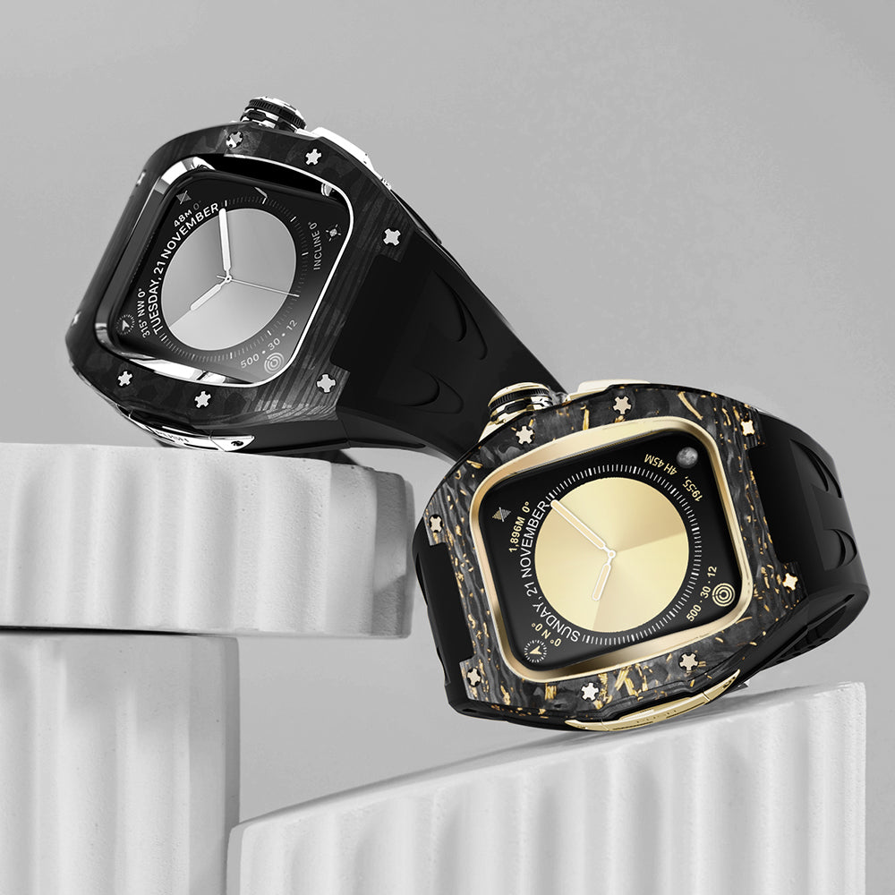 مجموعة ترقية غطاء ألياف الكربون RM7013 لساعة آبل S10