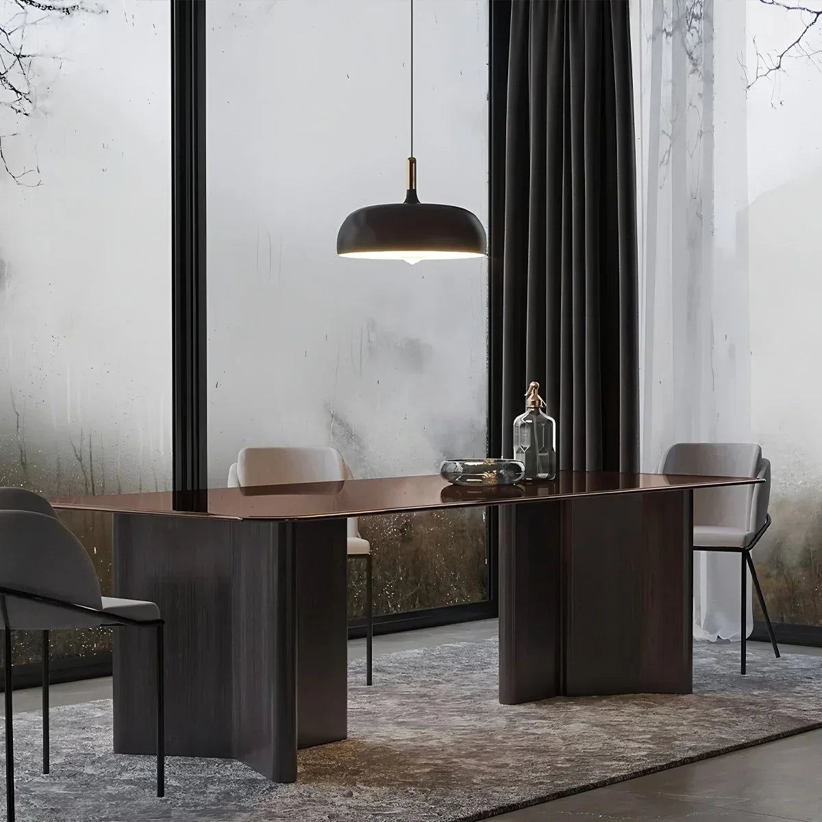 Moderne Kuppel-Makronen-Hängeleuchte für Kücheninsel - Orntli