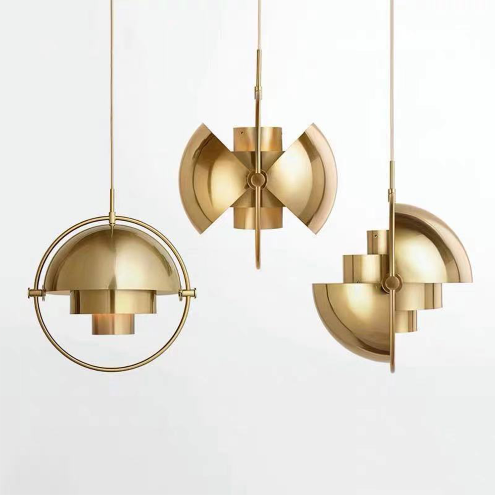 Velyra Nordic Pendant Lamp with Stacked Shades by Orntli