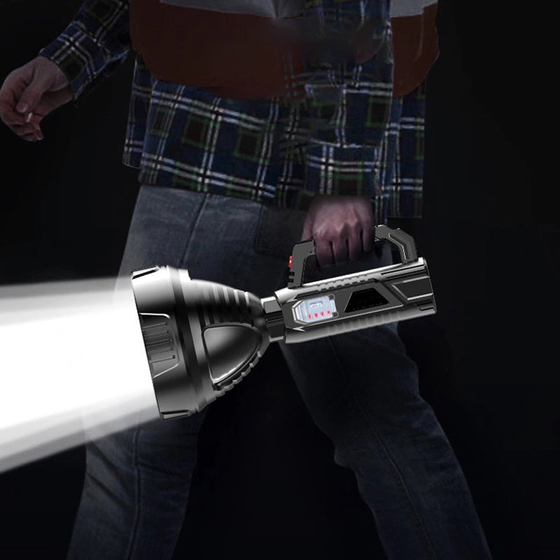 LumenPro Torcia Portatile Ricaricabile a Faretto