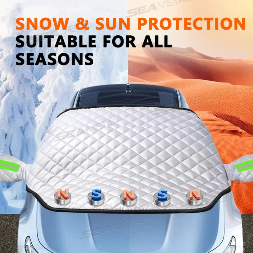Housse de pare-brise pour une protection hivernale complète
