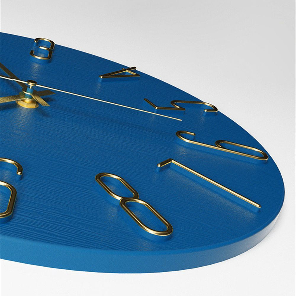 جلو تك - ساعة حائط بلاستيكية عصرية