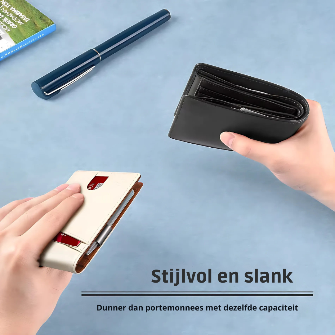 Portefeuille homme en cuir SwiftGuard RFID Compact, fin et sécurisé