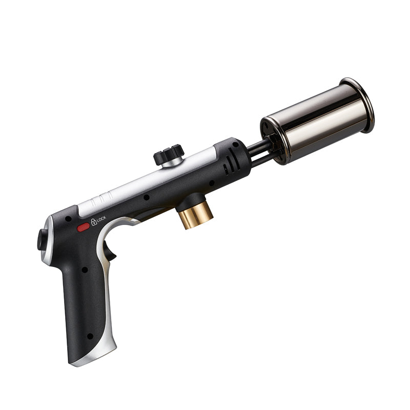 Propane Torch – Adjustable Flame up to 1800°C, Safety Lock, One-Touch Max Fire