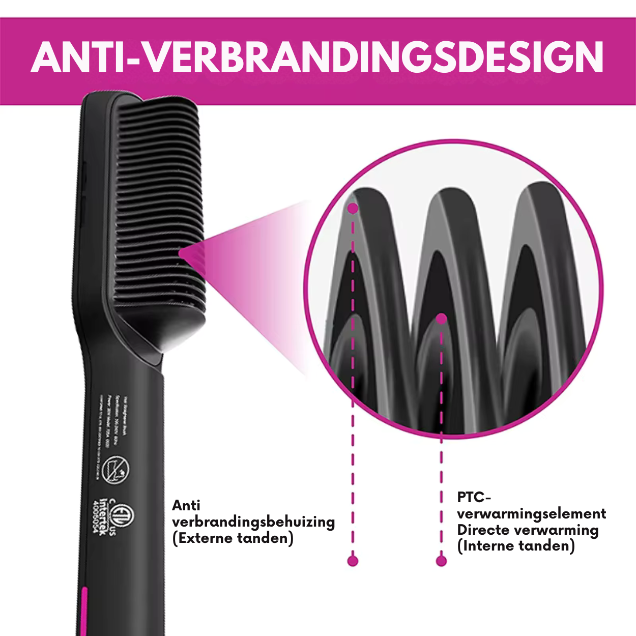 QuickSleek | Prêt en un instant avec la brosse électrique coiffante