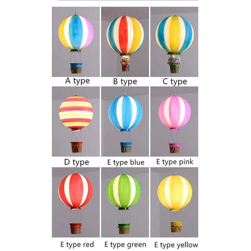 Aria Yaratıcı Renkli Balon Sarkıt Lamba — Modern Tavan Lambası