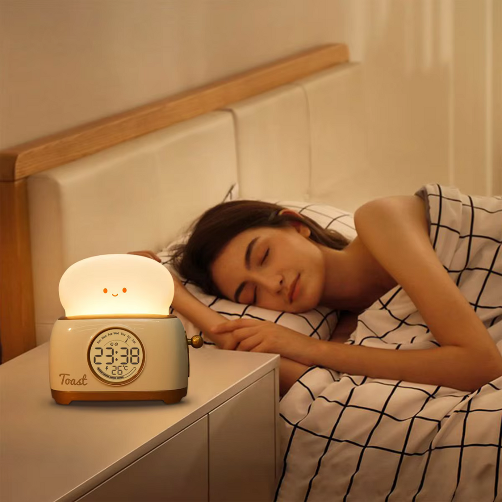 Toasty Alarm clock | Night light and alarm clock in one for the nursery
