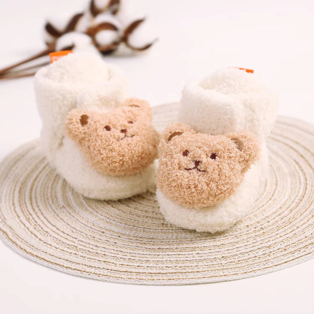 Teddybearssokken | Warme voetjes voor de allerkleinsten