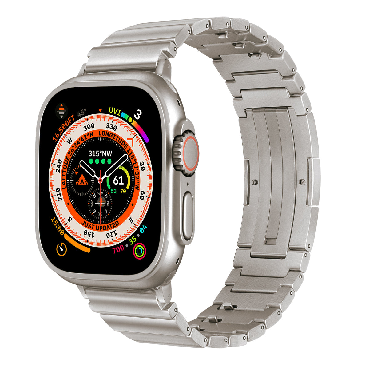 Titanyum Sürümü - Apple Watch Ultra Kayışı