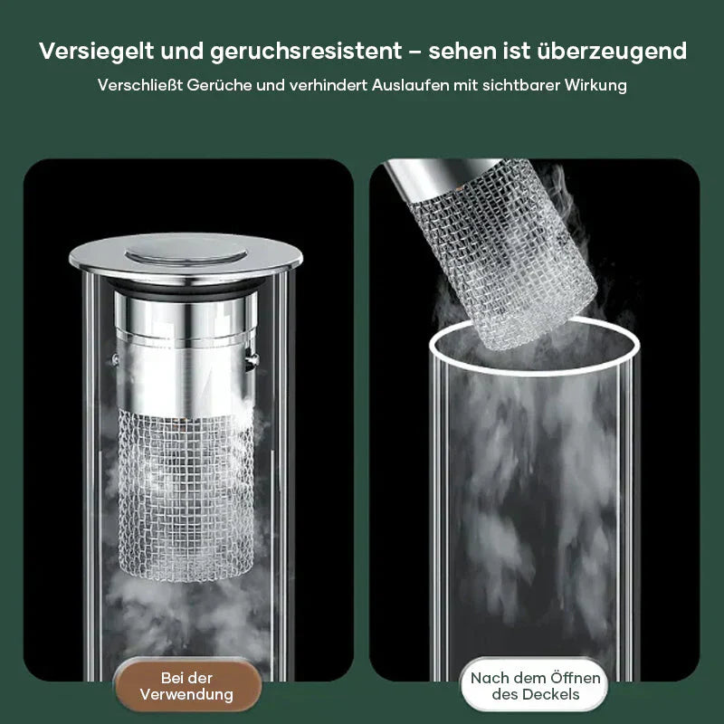 Holder vasker rene, friske og effektivt drenert