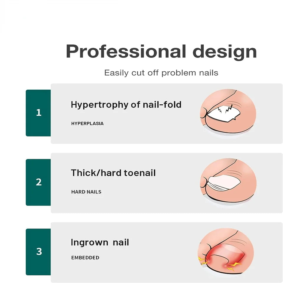 Alicate Premium para Unhas dos Pés Sénior para Unhas Espessas e Encravadas