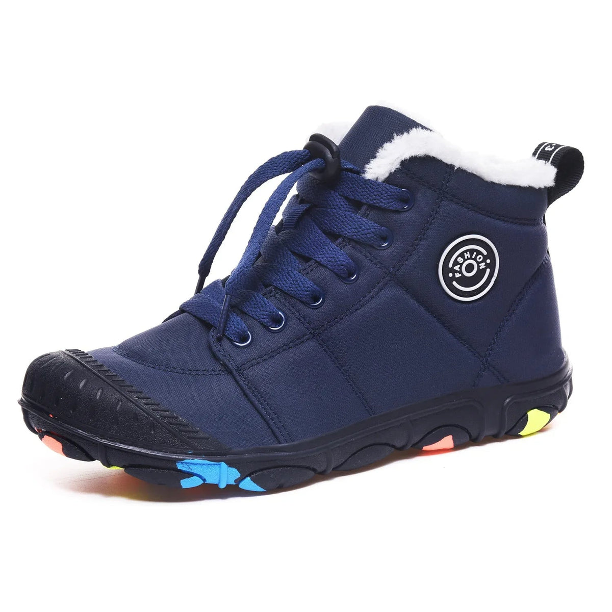 Vattentäta barfotas vinterskor för barn