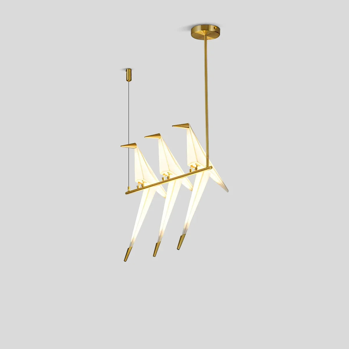 Papierkranich-Vogel-Kronleuchter für Esszimmer - Orntli