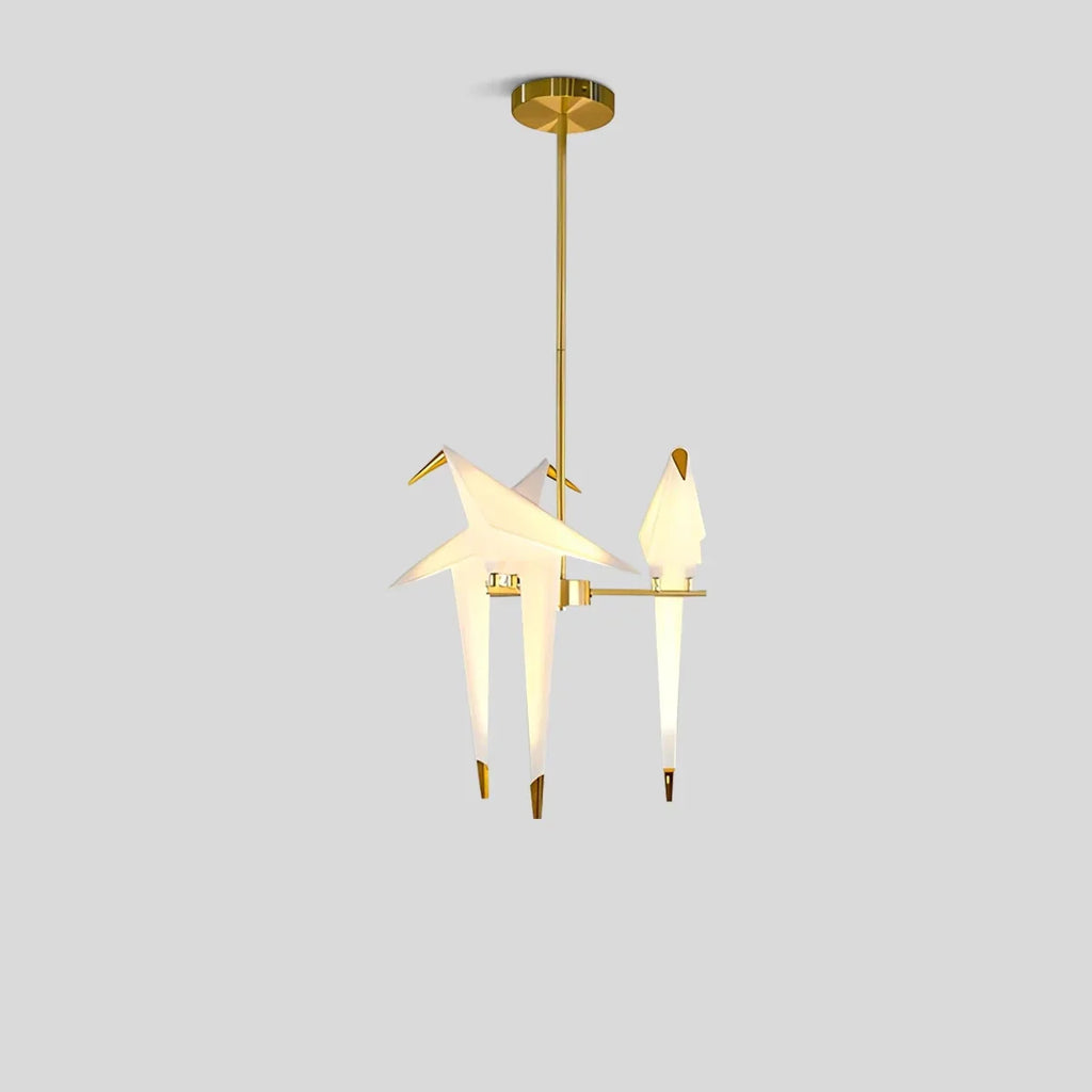 Papierkranich-Vogel-Kronleuchter für Esszimmer - Orntli