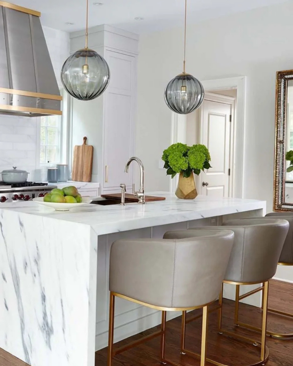 ثريا سقف زجاجية لون كهرماني من لومينارا | أورنتلي