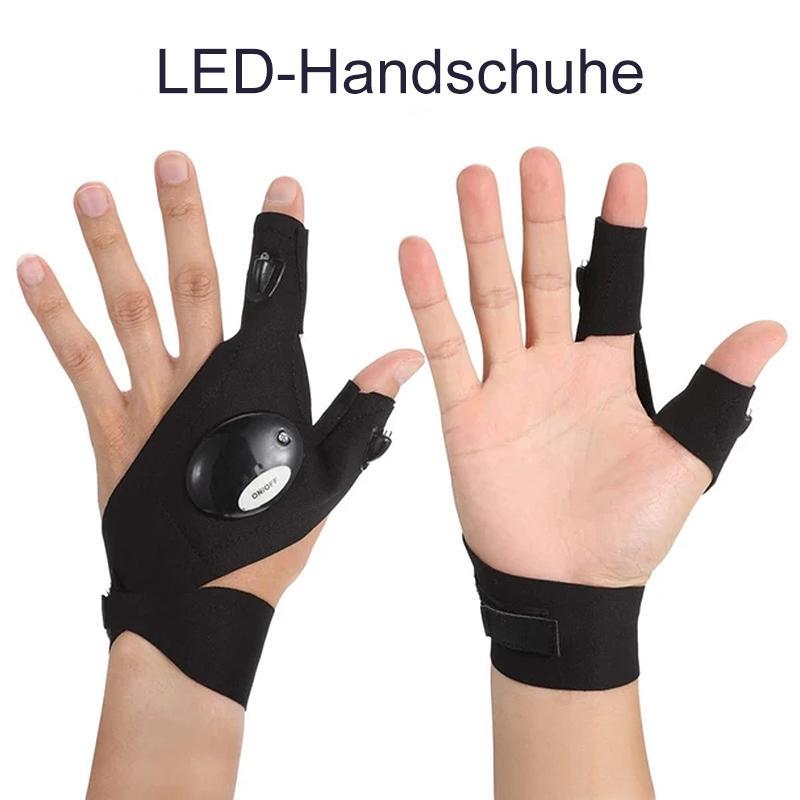 LED handsker med vandtæt belysning