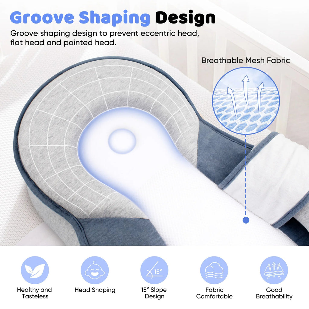 防反流新生儿及婴儿加高躺垫