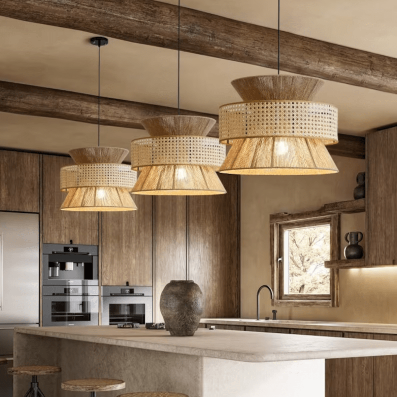 Hemp Rope Chandelier by Kirrea | Orntli