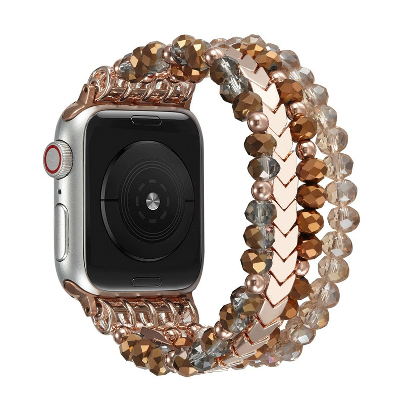 Moda Elastik Esnek Kayış Apple Watch için