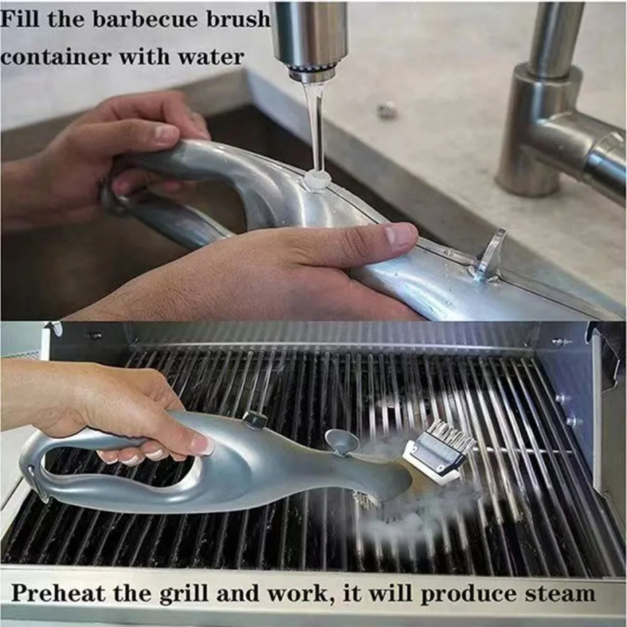 Grill Master' - Mangal Buharlı Temizleme Fırçası
