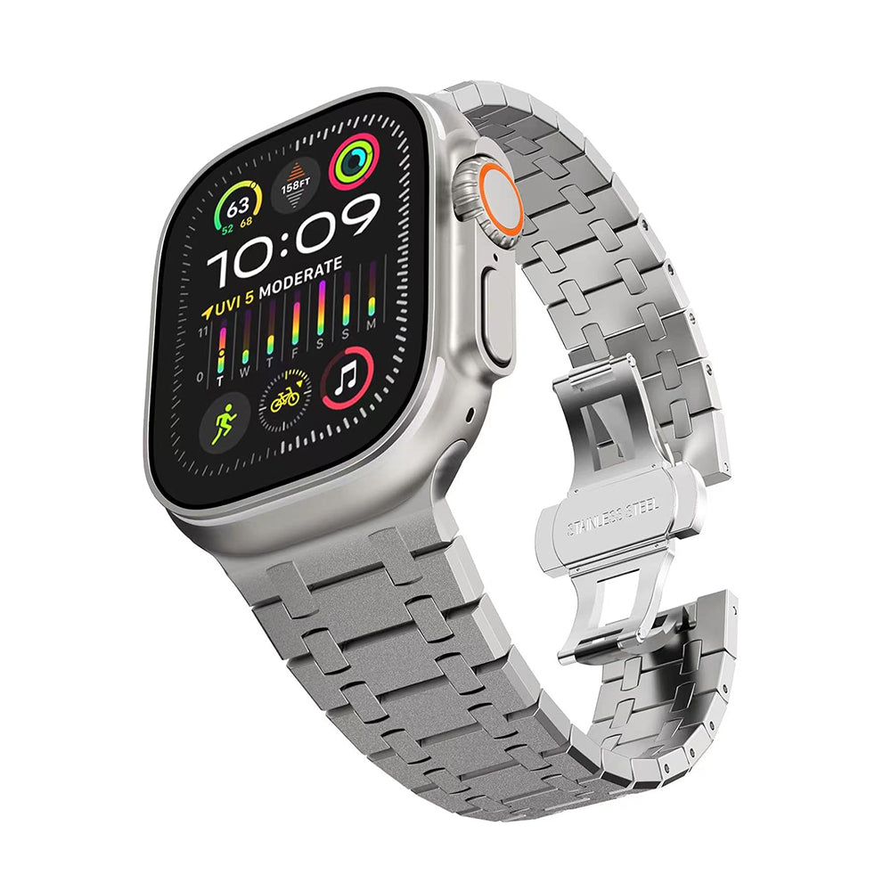 AP nerezový bleskový dvojitý řetězový pásek pro Apple Watch
