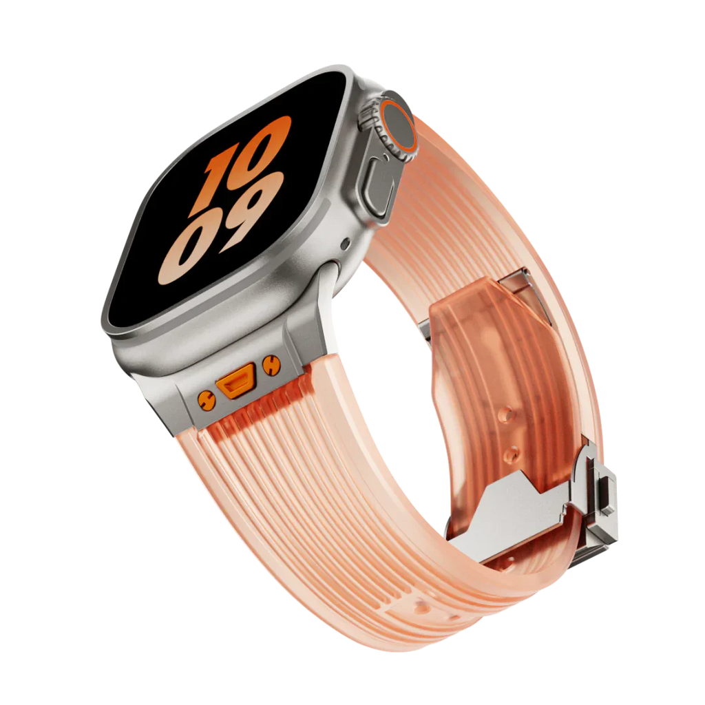 HB99 Transparent silikonarmband för Apple Watch